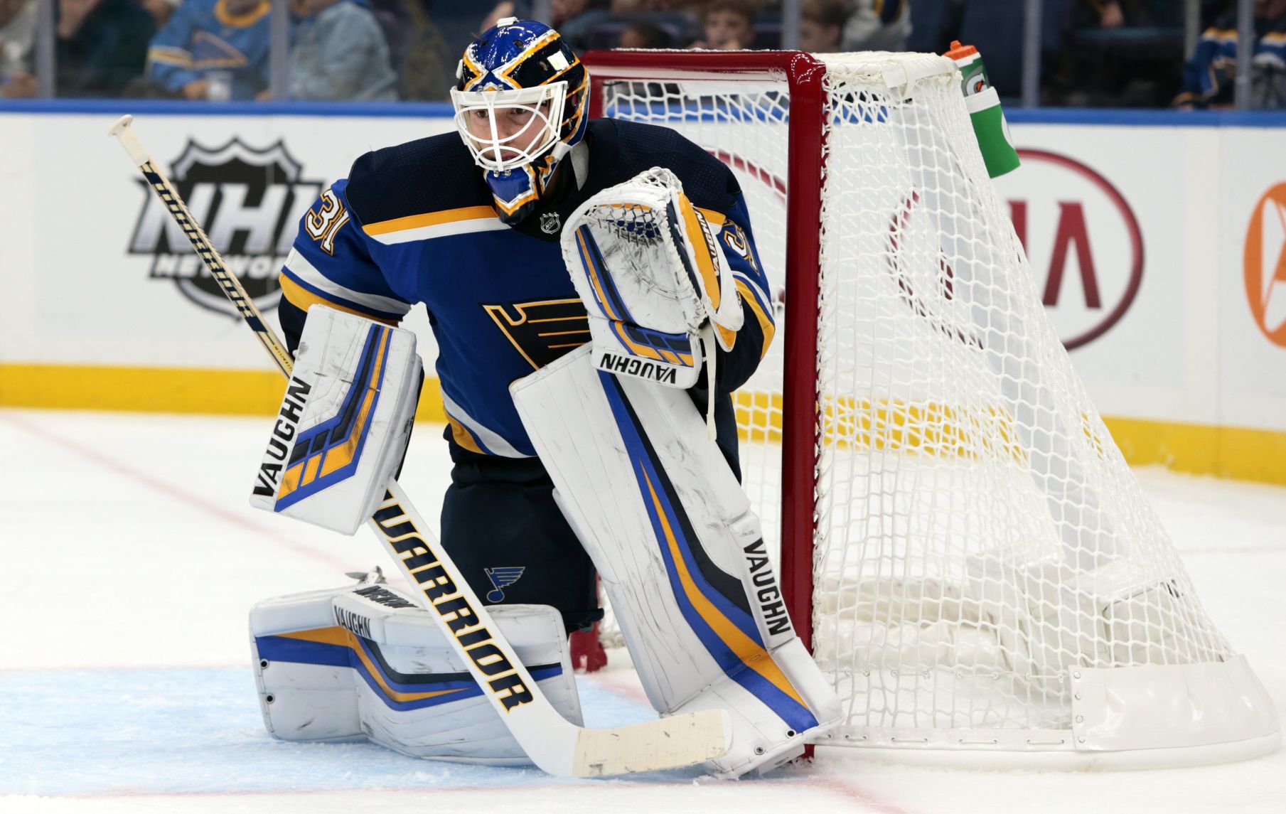 Blues host preseason game against Blue Jackets